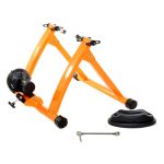 Indoor Bike Trainer Exercise Stand, Orange by Gavin