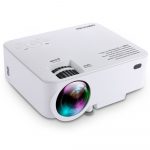 DBPOWER T20 1500 Lumens LCD Mini Projector