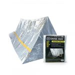 Survival Shack Emergency Survival Shelter Tent | 2 Person Mylar Thermal Shelter | 8’ X 5’ All Weather Tube Tent | Reflective Material Conserves Heat | Lightweight | Waterproof | Best Survival Gear