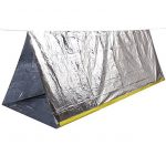 Wealers Emergency Shelter Thermal Tent Survival Cold Weather Thermal Mylar Materiel Lightweight Waterproof Great for Hiking, Camping, & Backpacking First Aid Kit