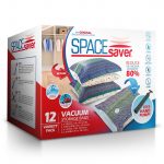 SpaceSaver Premium Vacuum Storage Bags Variety Pack 80% More Storage than Other Brands! Free Hand-Pump for Travel!