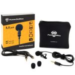 Professional Grade Lavalier Lapel Microphone ¬ Omnidirectional Mic with Easy Clip-On System