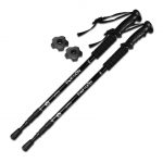 TheFitLife Nordic Walking mountaineering Anti Shock Hiking Trekking Walking Trail Poles, 2-pack, Folding Collapsible Alpenstocks, ultralight for travel mountaineering