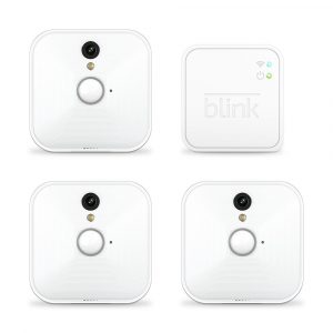 Blink Home Security Camera System with Motion Detection, HD Video, Battery-Powered, Cloud Storage for Smartphone, and 3-Camera Kit Foscam R2 2MP 1080p HD Wireless Security Camera 