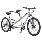Schwinn Twinn Tandem 20"/ one size Wheel Bicycle, Grey One Frame Size