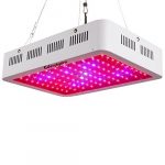 Galaxyhydro LED Grow Light, 300W Indoor Plant Grow Lights Full Spectrum with UV&IR for Veg and Flower