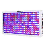 HIGROW Optical Lens-Series 1000W Full Spectrum LED Grow Light for Indoor Plants Veg and Flower, Garden Greenhouse Hydroponic Plant Growing Lights(12-Band 5W/LED)