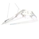 T5 HO Grow Light - 4 FT 6 Lamps - DL846S Fluorescent Hydroponic Fixture Bloom Veg Daisy Chain with Bulbs