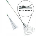 Telescopic Rake Folding Rake Garden Rake Heavy Duty Foldable Rake